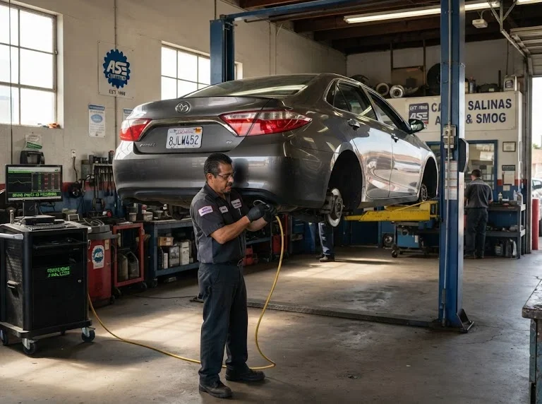 Guizar Auto Service auto repair and smog inspection in Salinas California