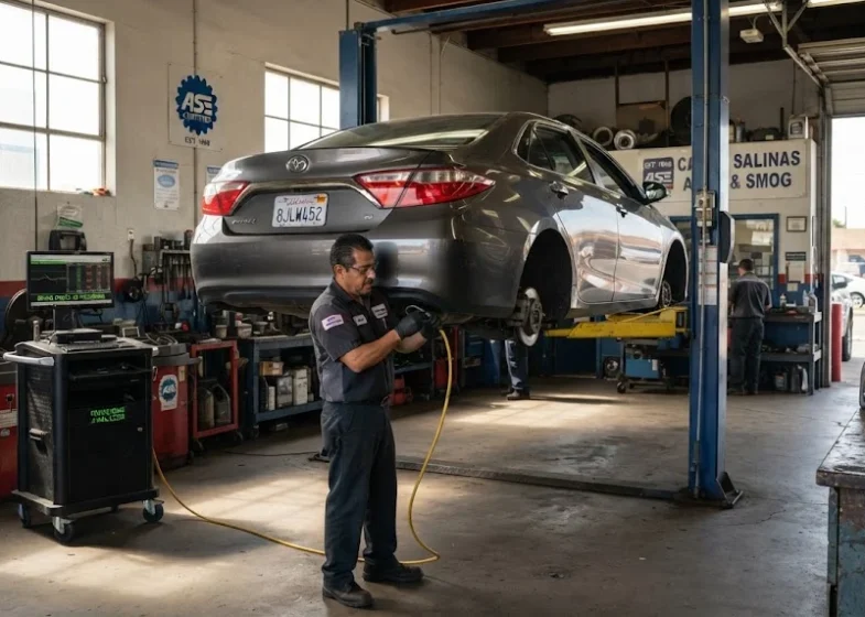 Guizar Auto Service auto repair and smog inspection in Salinas California