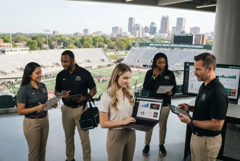Sports professionals exploring career opportunities in Ohio