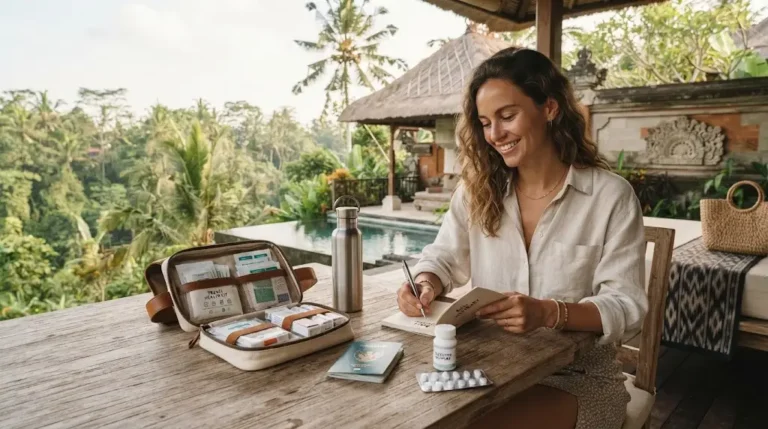 Travel health essentials for preventing Bali Belly during a Bali vacation
