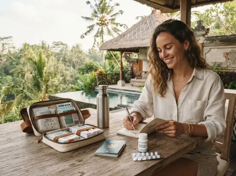 Travel health essentials for preventing Bali Belly during a Bali vacation