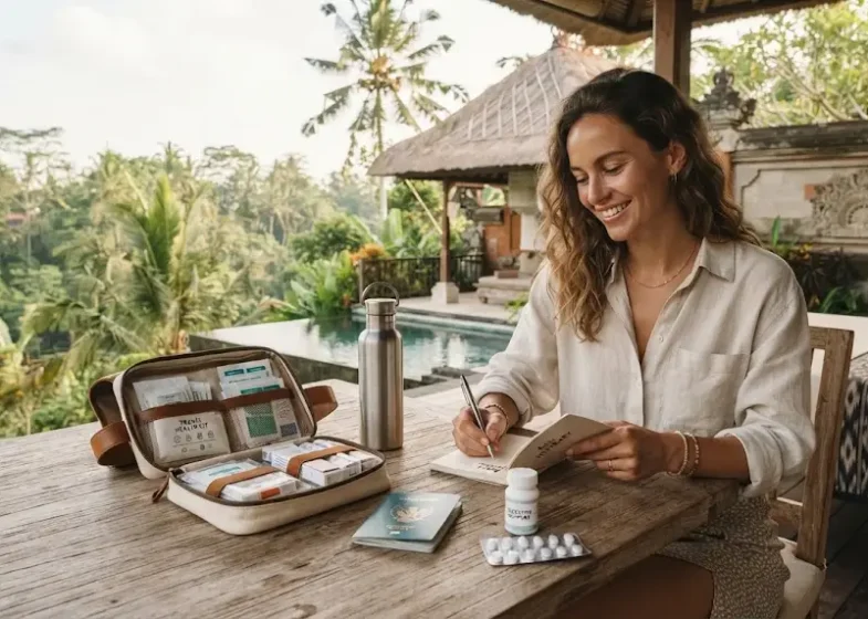 Travel health essentials for preventing Bali Belly during a Bali vacation