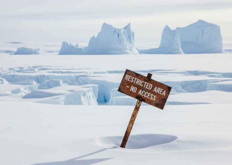 are there places in antarctica you can't visit