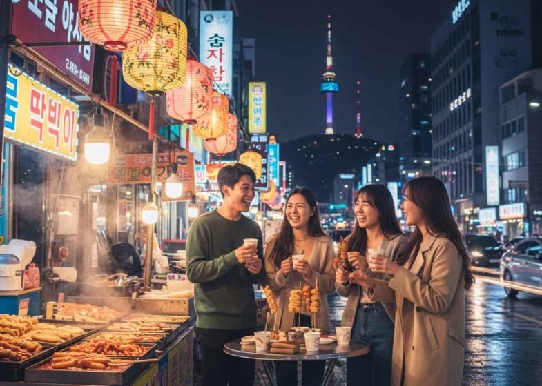 places to visit in seoul at night